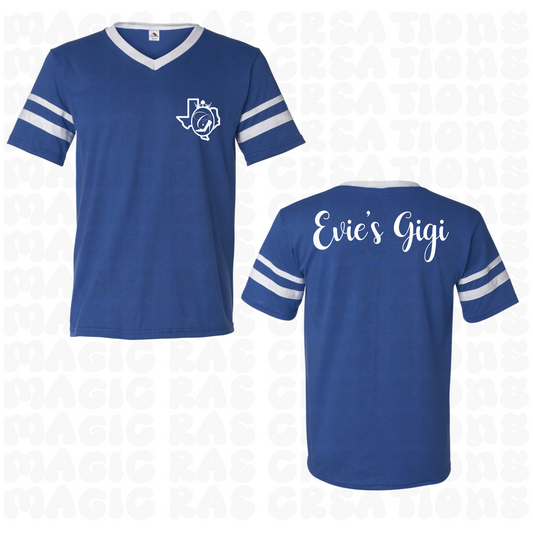 Custom Royal Blue Jersey